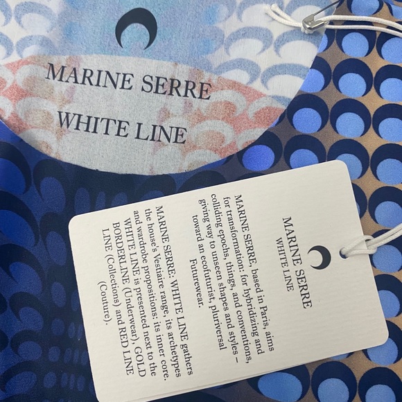 Marine Serre's Moon fish stretch-jersey top - Picture 2 of 5